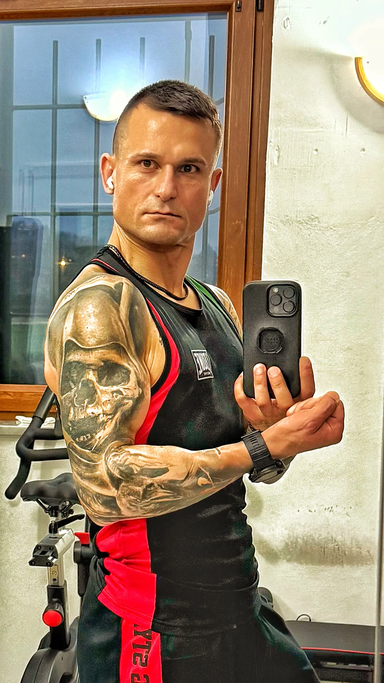 Ritratto di Lennart durante la progressione di allenamento del marzo 2025